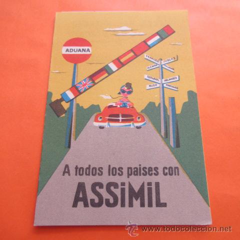 Cat&aacute;logos publicitarios: PUBLICIDAD - TRIPTICO ASSIMIL APRENDA IDIOMAS - Foto 1