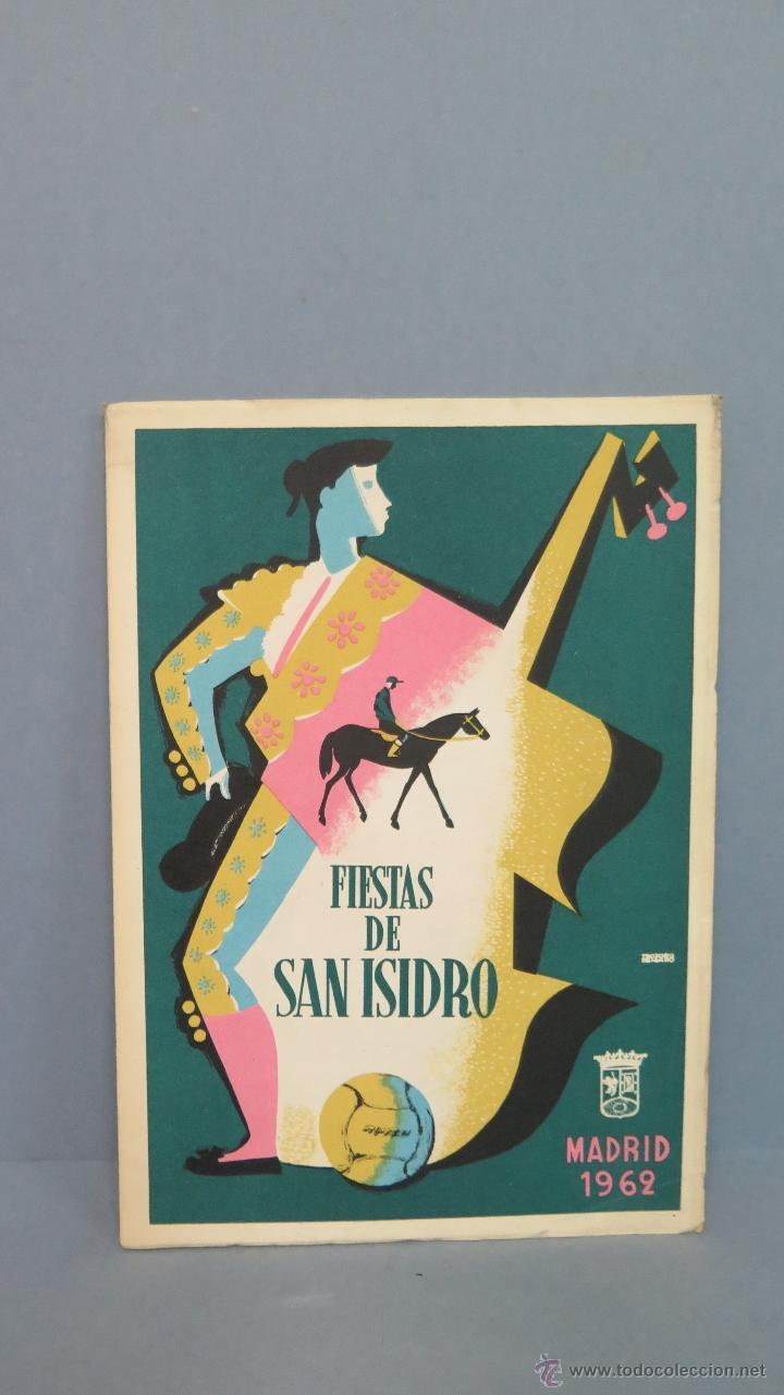 Catalogues publicitaires: PROGRAMA OFICIAL DE LAS FIESTAS DE SAN ISIDRO DE MADRID DE 1962