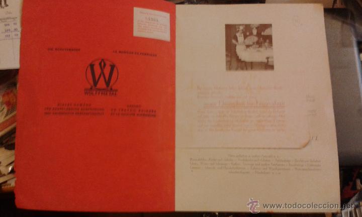 Cat&aacute;logos publicitarios: Catalogo publicitario 1927 trofeos deportivos, y objetos de metal. Wolffmetall.