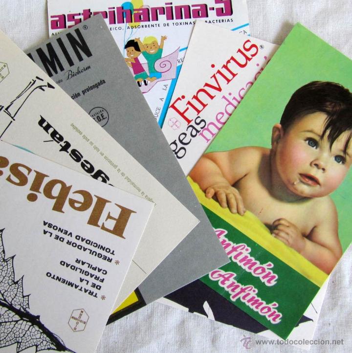 Werbekataloge: 6 folletos publicitarios farmaceuticos