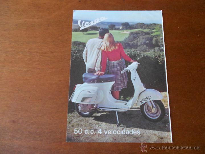 Cat&aacute;logos publicitarios: PUBLICIDAD A&Ntilde;OS 60 - VESPA