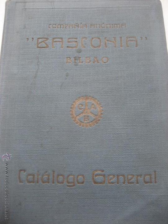 Cat&aacute;logos publicitarios: Basconia. Bilbao. Catalogo General.