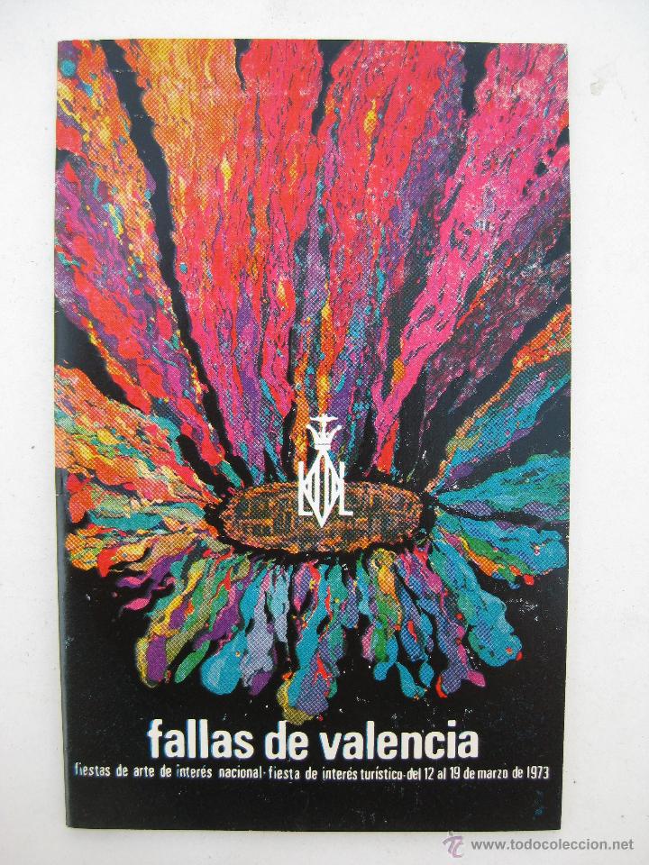 Cat&aacute;logos publicitarios: RARO FOLLETO PROGRAMA OFICIAL ACTOS FALLAS VALENCIA 1973 - Foto 1