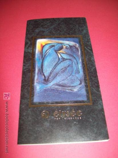 Werbekataloge: FOLLETO, CAT&Aacute;LOGO, PUBLICIDAD. ELYS&Eacute;E : For elegance. - ca. 1997. PLUMAS, ESTILOGR&Aacute;FICAS...