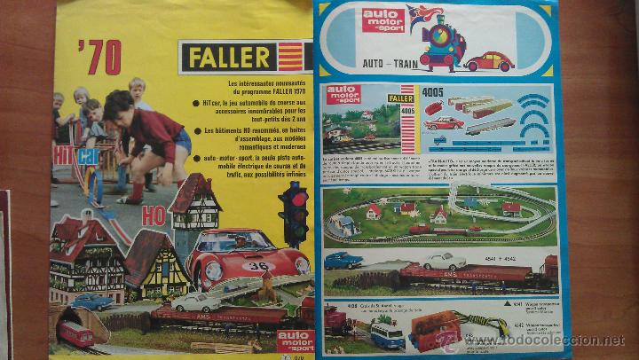Cat&aacute;logos publicitarios: FALLER 70 : CIRCUITOS, COCHES Y CASAS - Foto 1