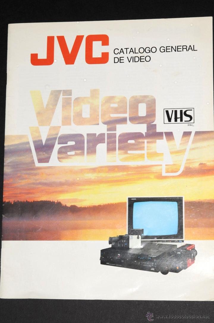 Advertising Catalogs: CATALOGO DE VIDEO JVC A&Ntilde;O 1984