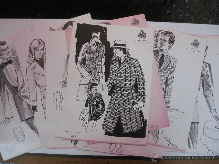 Cat&aacute;logos publicitarios: CATALOGO MODA. LA CONFIANZA SASTRES DE BARCELONA. OTO&Ntilde;O - INVIERNO. 1972. CON 9 LAMINAS.FIGURINES.
