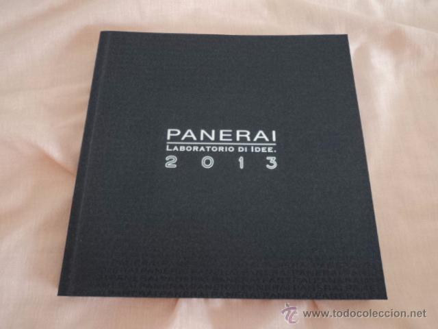 Catalogues publicitaires: PRECIOSO CATALOGO RELOJES PANERAI 2013 LABORATORIO DI IDEE EN PERFECTO ESTADO CATALOGO RELOJ