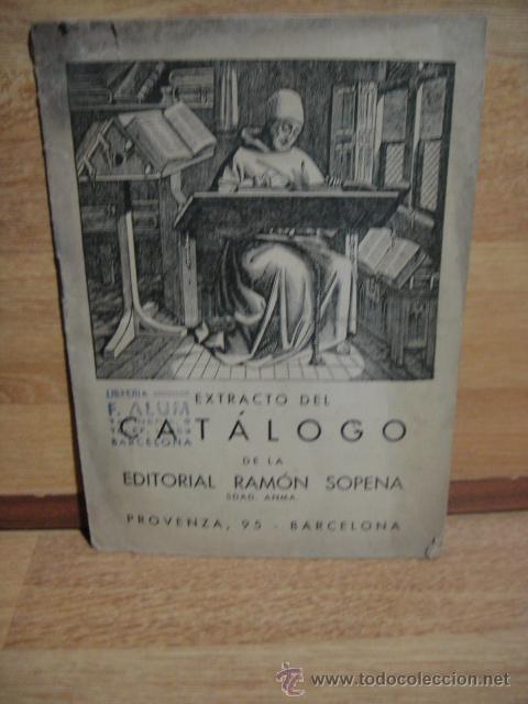 Cat&aacute;logos publicitarios: extracto del catalogo de la editorial ramon sopena - Foto 1