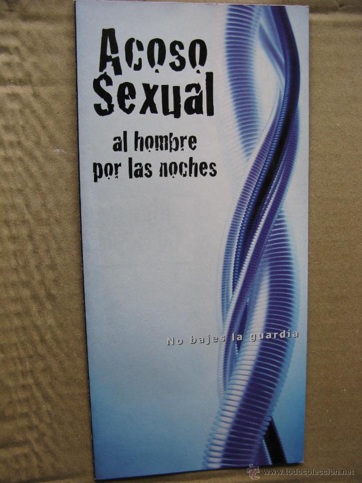 Cat&aacute;logos publicit&aacute;rios: ACOSO SEXUAL AL HOMBRE POR LAS NOCHES. NO BAJES LA GUARDIA. EFECTO AXE. TR&Iacute;PTICO.