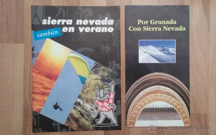 Cat&aacute;logos publicitarios: CATALOGO ESTACON ESQUI SIERRA NEVADA CAMPEONATOS DEL MUNDO SKI 1995