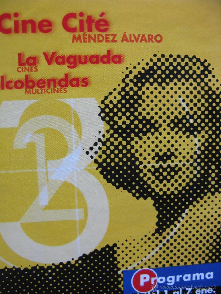 Cat&aacute;logos publicit&aacute;rios: CINE CIT&Eacute;. PROGRAMA DEL 1 AL 7 ENERO DE 1999. TR&Iacute;PTICO.