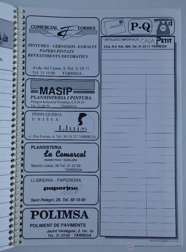 Cat&aacute;logos publicitarios: L&rsquo;Urgell - Bloc de notes - Publicitat + mapa - Foto 2