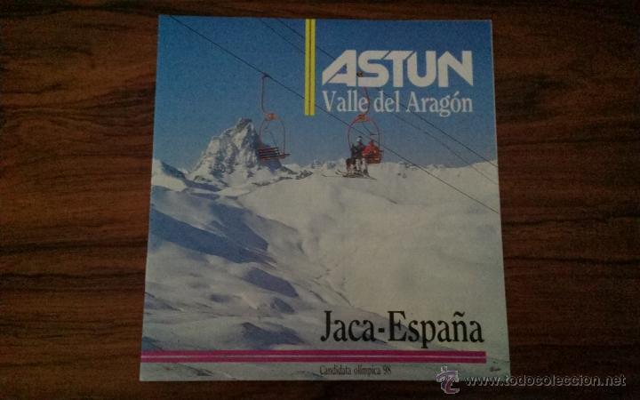 Cat&aacute;logos publicitarios: CATALOGO ESTACON ESQUI ASTUN  JACA VALLE DE ARAGON