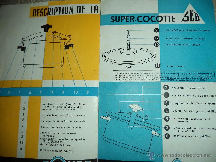 Cat&aacute;logos publicitarios: Catalogo de la olla express  la super cocotte SEB - Foto 2