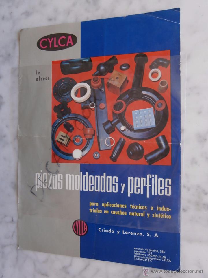 Catalogues publicitaires: catalogo publicidad - cylca - piezas moldeadas y perfiles - criedo y lorenzo s.a.