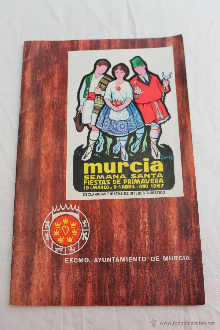 Cat&aacute;logos publicitarios: PROGRAMA OFICIAL FESTEJOS MURCIA 1967