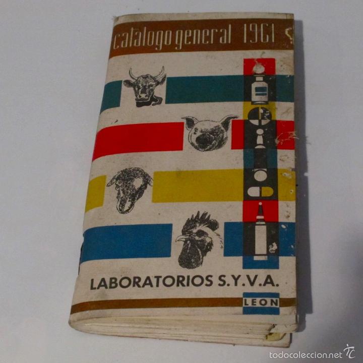 Werbekataloge: catalogo general 1961 laboratorios s y v a Leon veterinario antiguo
