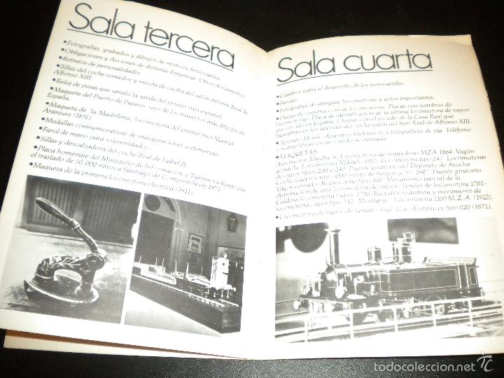 Cat&aacute;logos publicitarios: Museo del Ferrocarril - Foto 2