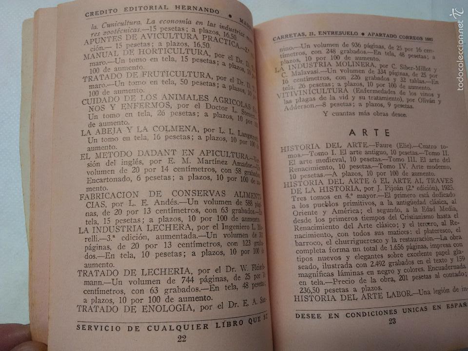 Cat&aacute;logos publicitarios: catalogo 1936 . Credito editorial Hernando - Foto 3