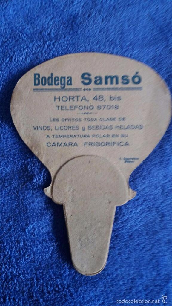 Cat&aacute;logos publicitarios: ABANICO PUBLICITARIO / BODEGA SAMS&Oacute; - Foto 2