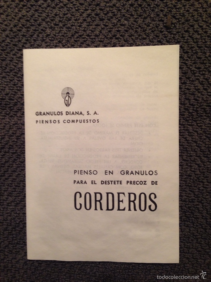 Folleto publicitario