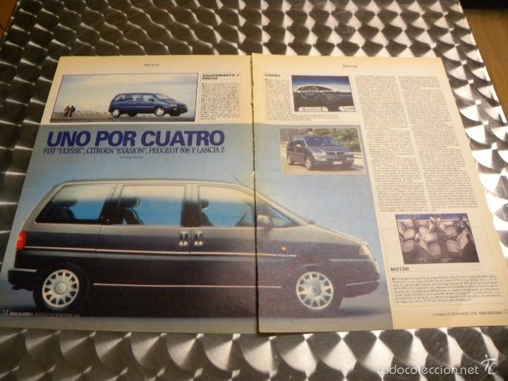 Cat&aacute;logos publicitarios: ANUNCIO PUBLICIDAD FIAT-CIROEN-PEUGEOT Y LANCIA