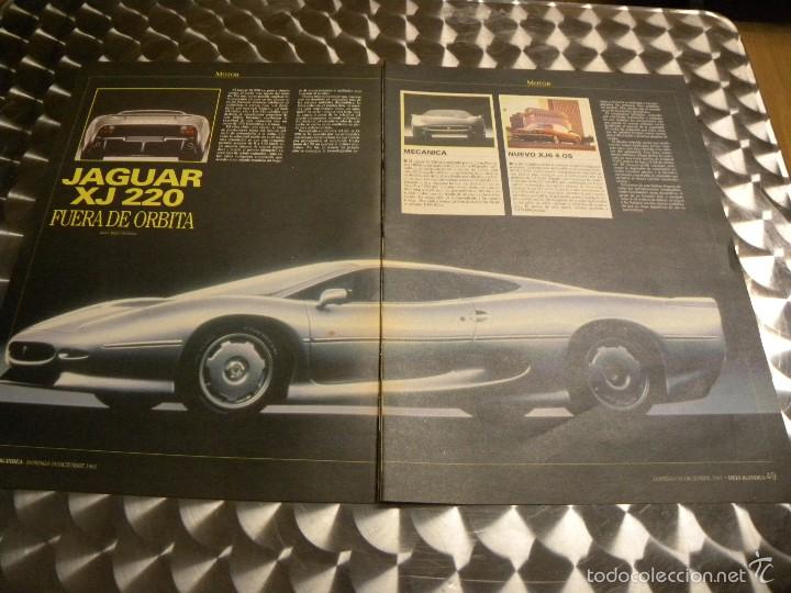 Cat&aacute;logos publicitarios: ANUNCIO PUBLICIDAD JAGUAR XJ 220