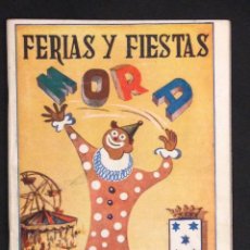 Catálogos publicitarios: FERIAS Y FIESTAS, MORA SEP. 1961