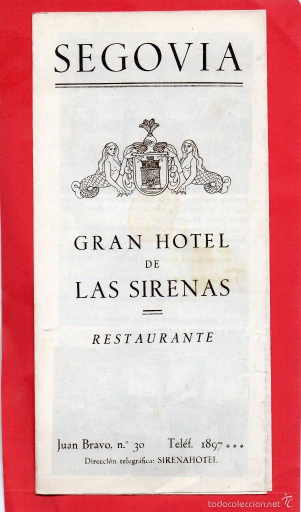 Werbekataloge: segovia. gran hotel las sirenas
