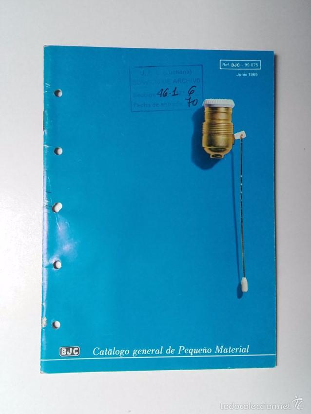 Cat&aacute;logos publicitarios: GUERIN, CATALOGO GENERAL DE PEQUE&Ntilde;O MATERIAL, BJC, A&Ntilde;O 1969.