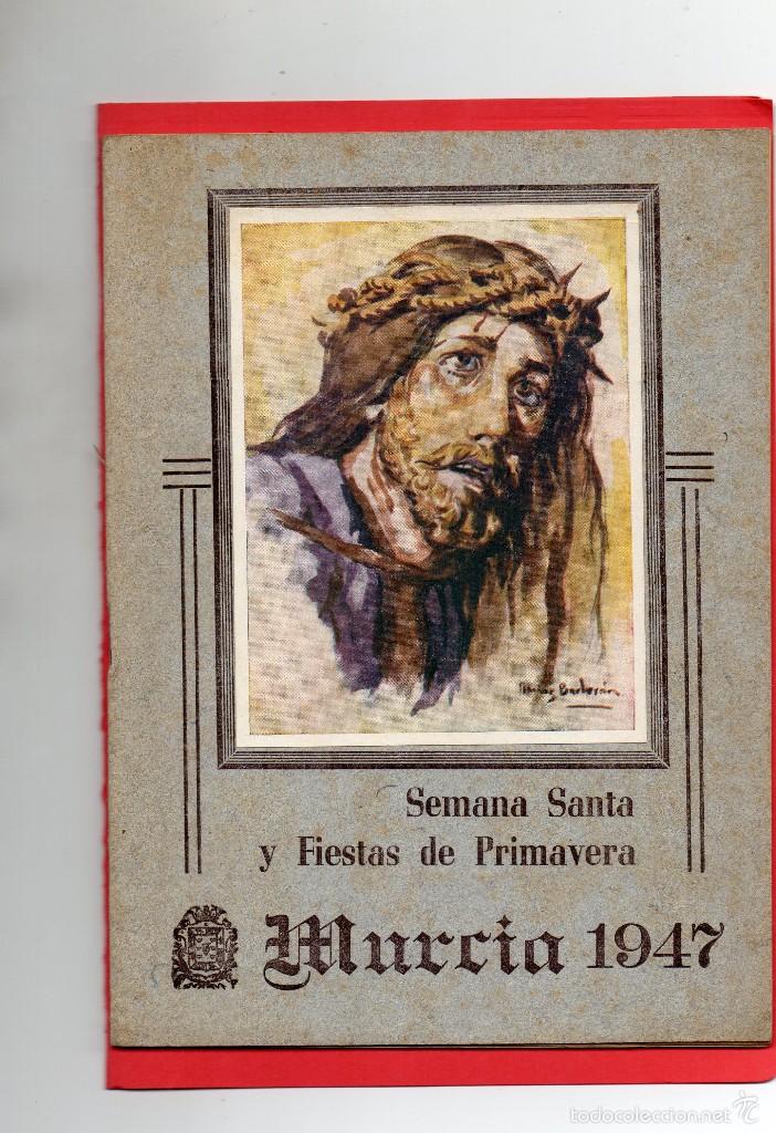 Cat&aacute;logos publicitarios: murcia 1947. semana santa y fiestas de primavera