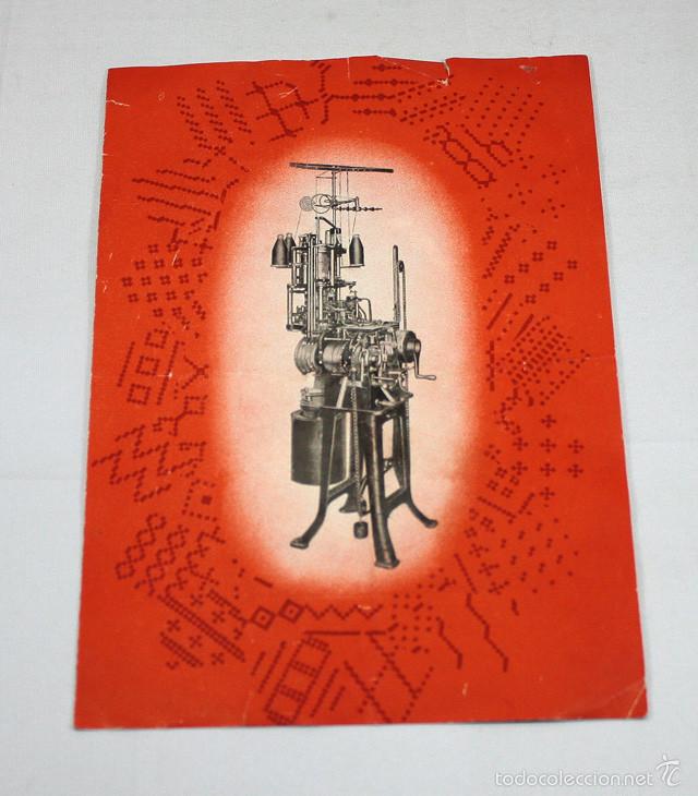 Catalogues publicitaires: ANTIGUO CATALOGO FOLLETO LINARES MATARO MAQUINA PARA TEJER Y FABRICACION CALCETINES