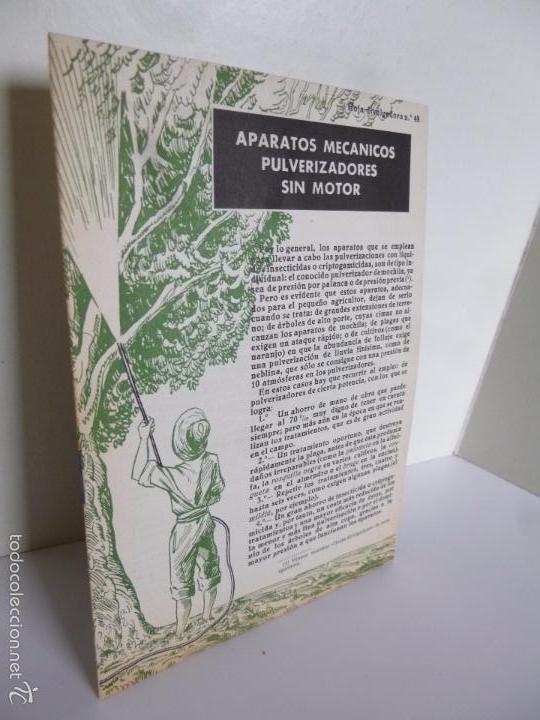 Cat&aacute;logos publicitarios: FOLLETO 16 P&Aacute;GINAS ABONOS MEDEM S.A. HOJA DIVULGADORA 48. APARATOS PULVERIZADORES SIN MOTOR A&Ntilde;OS 50