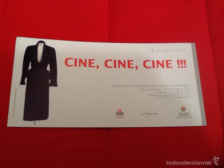Advertising Catalogs: CINE CINE CINE FOLLETO EXPOSICI&Oacute;N Valladolid 2011