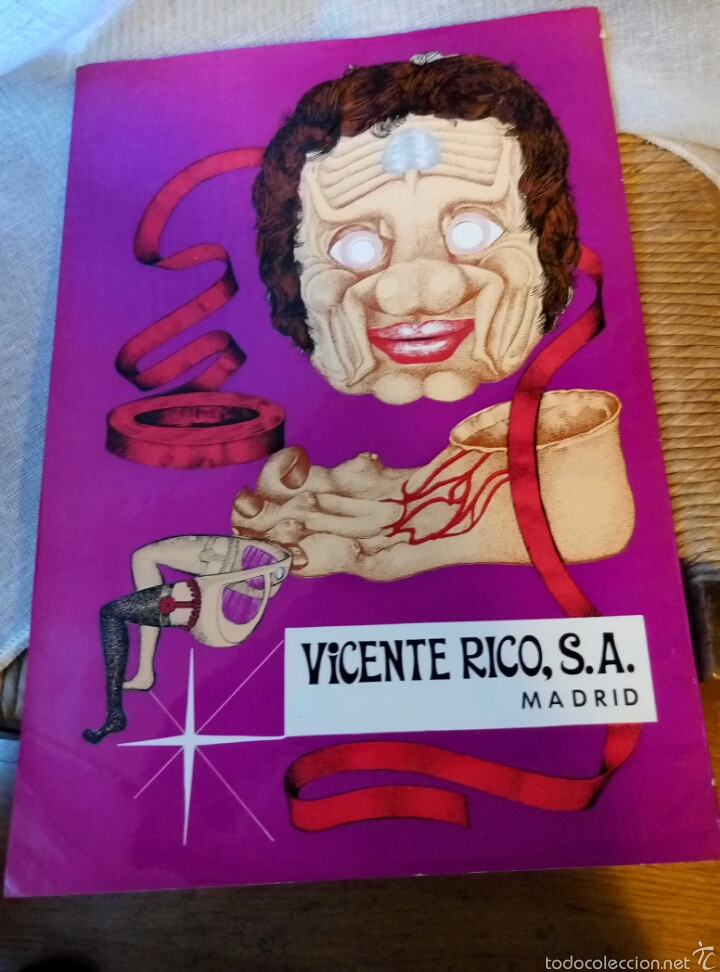Cat&aacute;logos publicitarios: Catalogo Vicente Rico 1982 - Foto 4