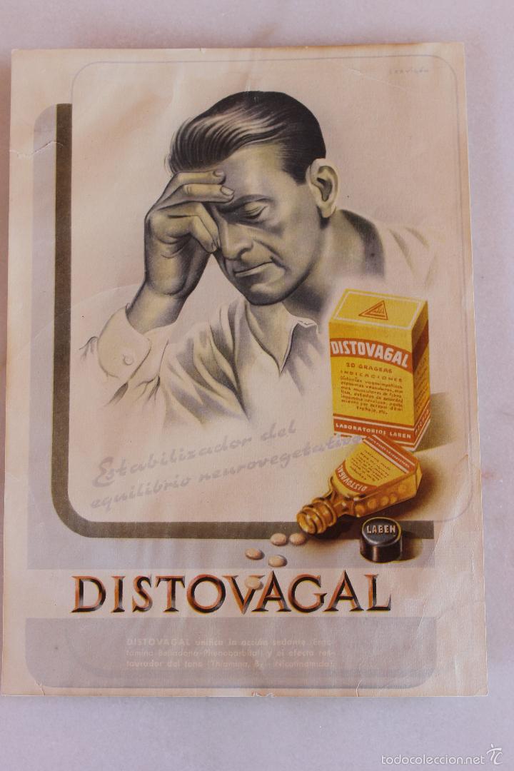 Cat&aacute;logos publicitarios: DISTOVAGAL, CARTEL PUBLICITARIO LABORATORIOS LABEN, MADRID, A&Ntilde;OS 50