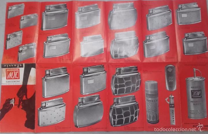 Cat&aacute;logos publicitarios: ENCENDEDORES KW, CLASSIC, A GASOLINA, SIN ALGOD&Oacute;N, SIN MECHA, A&Ntilde;OS 60.