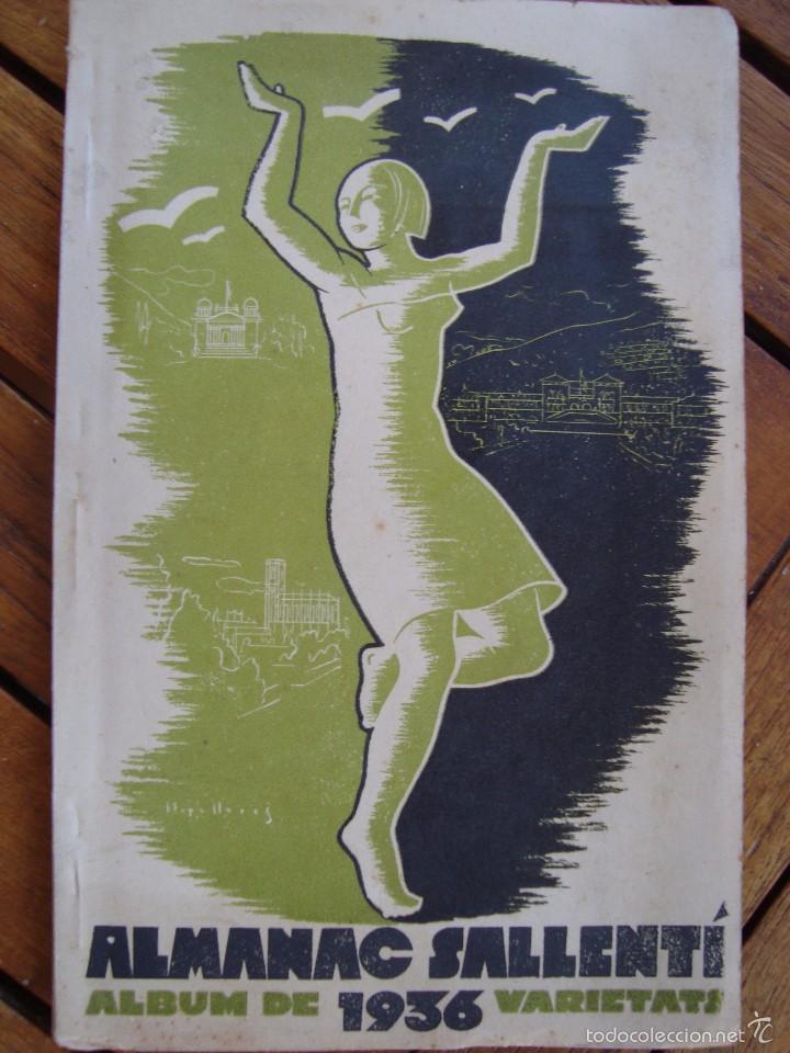 Advertising Catalogs: ALMANAC SALLENT&Iacute; 1936. ALBUM DE VARIETATS. SALLENT. BARCELONA. N&Uacute;MERO 1.