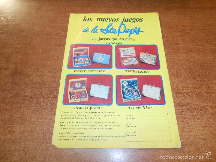 Cataloghi pubblicitari: PUBLICIDAD A&Ntilde;OS 80: PUBLICIDAD MALETINES DE LA SE&Ntilde;ORITA PEPIS