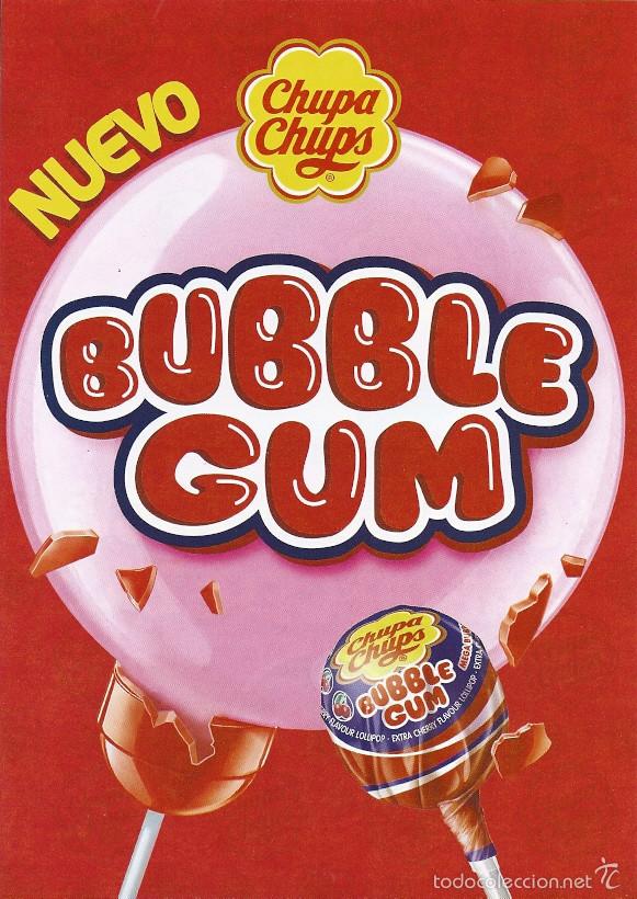 Cat&aacute;logos publicitarios: Folleto Bubble Gum - Foto 1