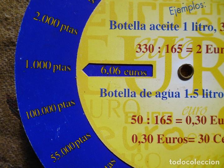 Cat&aacute;logos publicitarios: ANTIGUO CONVERTIDOR DE MONEDAS EROSKI - Foto 4