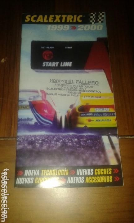 Cat&aacute;logos publicitarios: Catalogo scalextric 1999/2000. - Foto 1