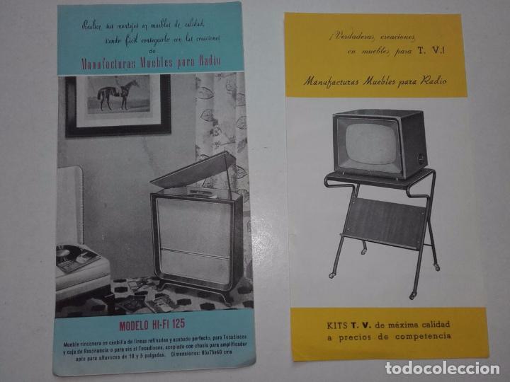 Cat&aacute;logos publicitarios: RADIO, MANUFACTURAS MUEBLES PARA, CATALOGO.