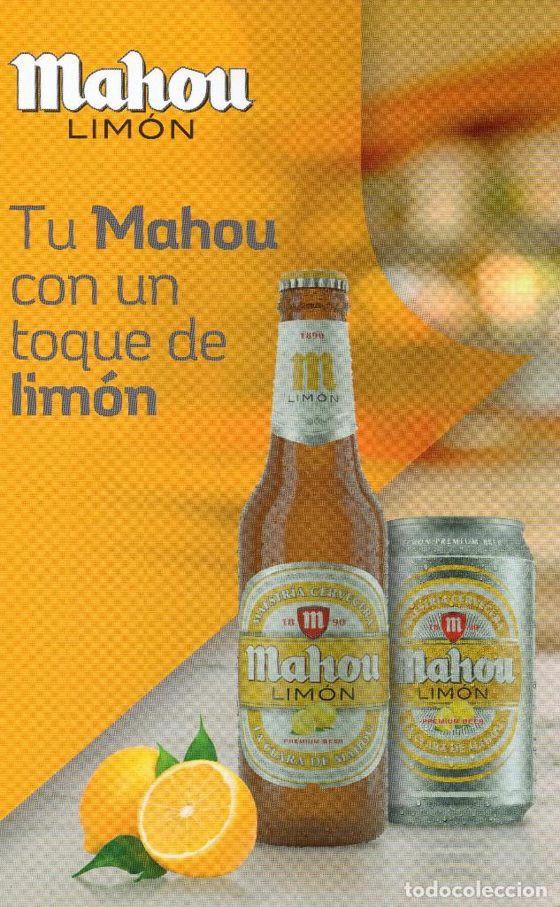 Cat&aacute;logos publicitarios: Folleto Mahou Lim&oacute;n - Foto 2