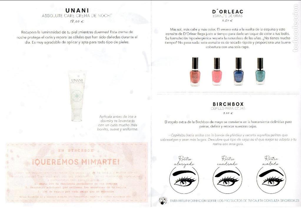 Cat&aacute;logos publicitarios: Folleto Birchbox Sunshine - Foto 4