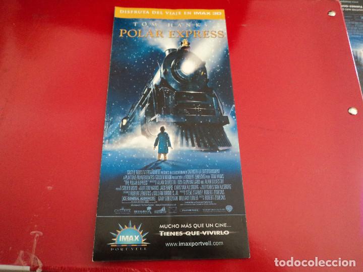 Cat&aacute;logos publicitarios: publicidad del imax port vell de barcelona polar express