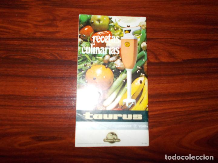Cat&aacute;logos publicitarios: Recetas culinarias Taurus - Foto 2