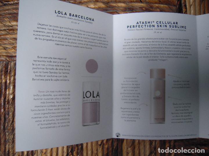 Cat&aacute;logos publicitarios: Folleto Birchbox Pink Solidaria - Foto 5