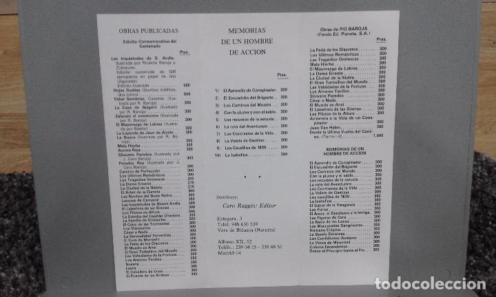 Cat&aacute;logos publicitarios: Tr&iacute;ptico de la Editorial Caro Raggio - Foto 2